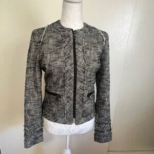 Banana Republic jacket - size 2 - black and white